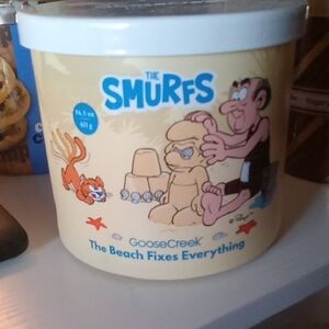 Goose Creek The Smurfs Beach Scent Candle — Cream Jar
